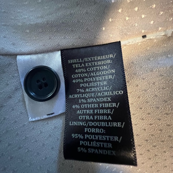 Ann Taylor Suiting | tweed Gray lined pencil skirt suit sz 4 - Picture 9 of 11